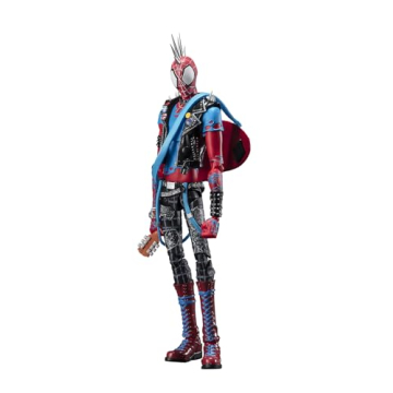 TAMASHII NATIONS - Spider-Man: Across The Spider-Verse - Spider-Punk, Bandai Spirits S.H.Figuarts Ac...
