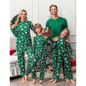 Ekouaer Family Christmas Pajamas for All Ages