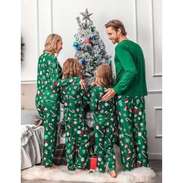 Ekouaer Family Christmas Pajamas for All Ages