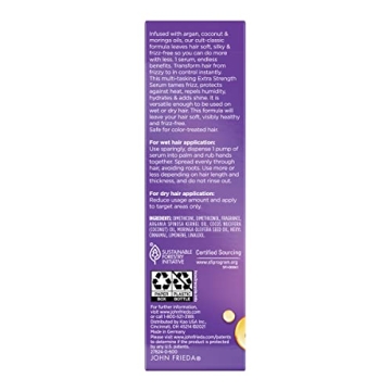 John Frieda Frizz Ease Hair Serum for Smooth, Frizz-Free Hair
