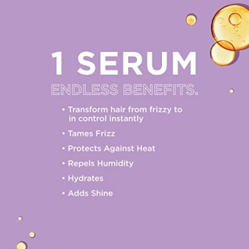 John Frieda Frizz Ease Hair Serum for Smooth, Frizz-Free Hair