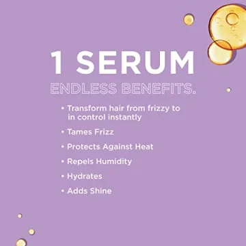 John Frieda Frizz Ease Hair Serum for Smooth, Frizz-Free Hair