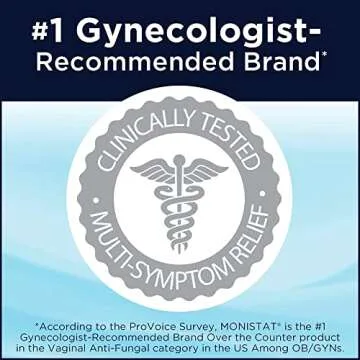 Monistat 1 Day Yeast Infection Treatment for Women, 1 Miconazole Ovule Insert & External Monistat Anti-Itch Cream Bundle