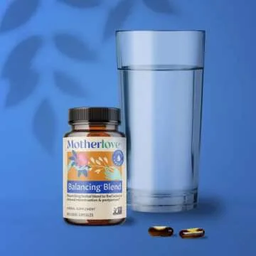 Motherlove Balancing Blend Herbal Capsules for Hormonal Health