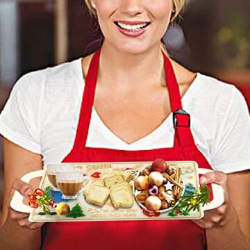 Versatile Christmas Silicone Resin Tray Molds for DIY