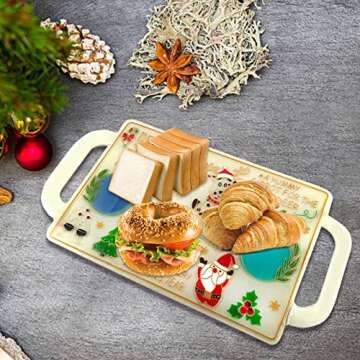 Versatile Christmas Silicone Resin Tray Molds for DIY