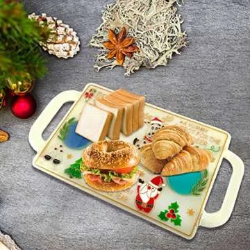 Versatile Christmas Silicone Resin Tray Molds for DIY