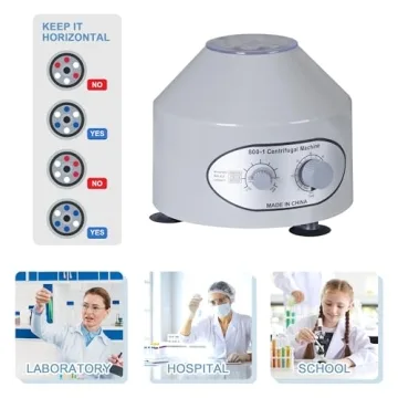 Powerful Electric Lab Centrifuge Machine - 4000 RPM