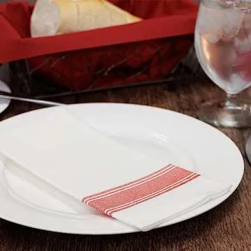 SimuLinen Elegant Disposable Dinner Napkins - Soft, Absorbent