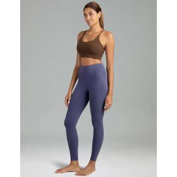 Colorfulkoala Women's Soft High Waisted Yoga Pants Full-Length
