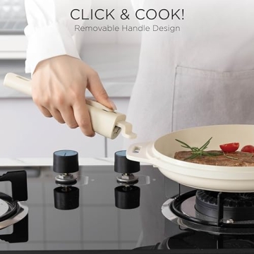 Country Kitchen Stackable Pot Set - Nonstick Cookware Solution!