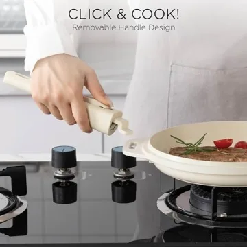 Country Kitchen Stackable Pot Set - Nonstick Cookware Solution!