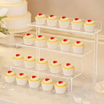 Grarry Acrylic Risers Display Stand for Perfume Organizer