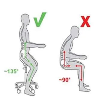 2xhome - Ergonomic Adjustable Rolling Saddle Stool Chair with Back Wheels Support for Clinic Hospital Pharmacy Medical Beauty Lab Exam Office Technician Physical Therapy, Single, Set of 1