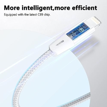 Fast 20W USB-C iPhone Charger Pack with Braided Cable