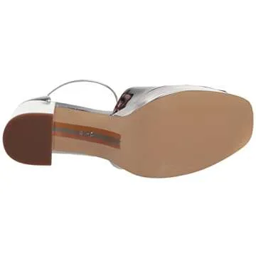 Sam Edelman Women's Kori Platform Sandal, Soft Silver, 7.5