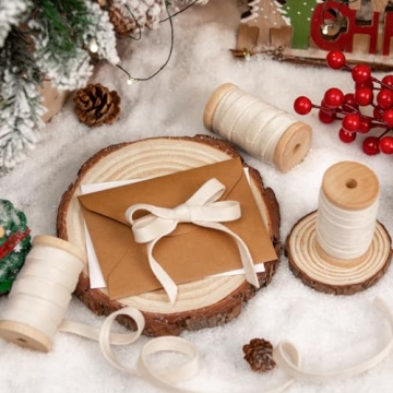 Garbendy Velvet Ribbon Set 15 Yards Quality Fabric Trim