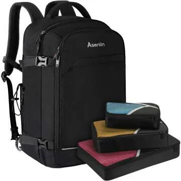 Asenlin 40L Travel Backpack - Water Resistant