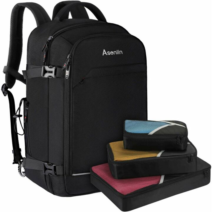 Asenlin 40L Travel Backpack - Water Resistant