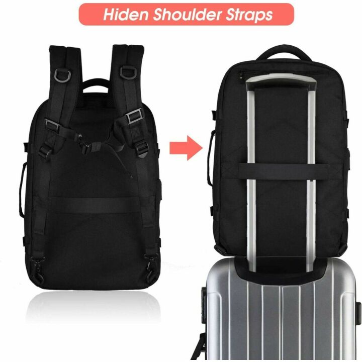 Asenlin 40L Travel Backpack - Water Resistant