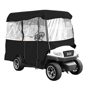 Happybuy Golf Cart Cover 4 Passenger Weatherproof Durable