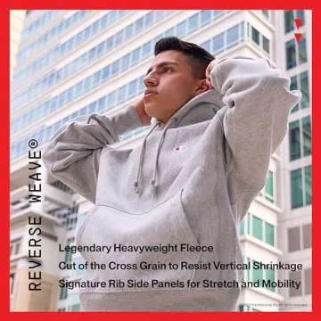 Champion Men's Reverse Weave Sweatshirt in Classic Fit