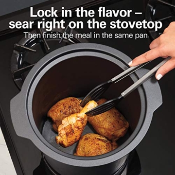 Hamilton Beach Large 10 Quart Slow Cooker with Stovetop Searing