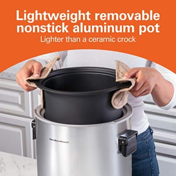 Hamilton Beach Large 10 Quart Slow Cooker with Stovetop Searing