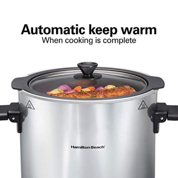 Hamilton Beach Large 10 Quart Slow Cooker with Stovetop Searing