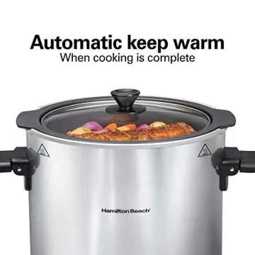 Hamilton Beach Large 10 Quart Slow Cooker with Stovetop Searing