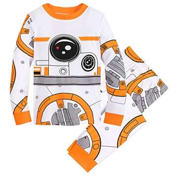STAR WARS BB-8 Costume PJ PALS for Boys – Size 7 Multicolored