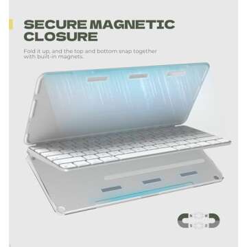 Dexnor Protective Case for Apple Magic Keyboard 2021/2024