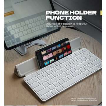 Dexnor Protective Case for Apple Magic Keyboard 2021/2024