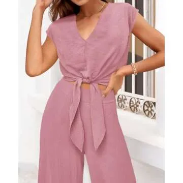 Dowerme Women Casual Tracksuit for Summer Fun and Comfort