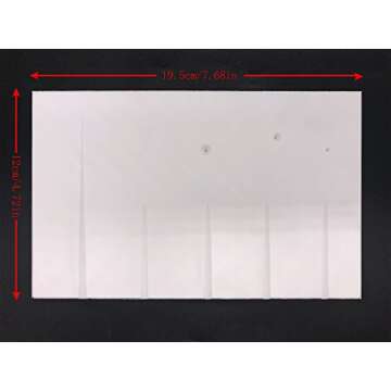 Petal and Leaves Veining Board Grooving Board for Gumpaste Flowers Fondant Cake Decorating Tools 7.87 x 4.7 inch