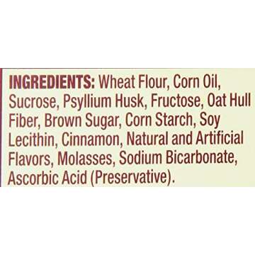 Metamucil Meta Multi-grain Fiber Wafers by Meta Apple Crisp 24 count (Pack of 3) (OLD)