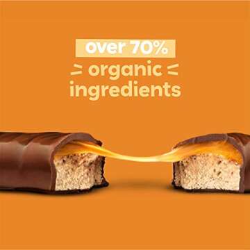 UNREAL Dark Chocolate Caramel Peanut Nougat Bars - Fair Trade & Non-GMO