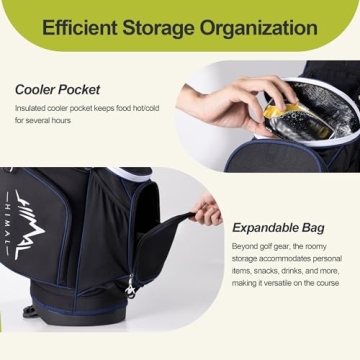 GoHimal 14-Way Golf Stand Bag Lightweight Durable Design