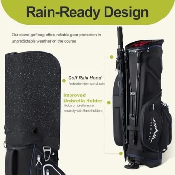 GoHimal 14-Way Golf Stand Bag Lightweight Durable Design