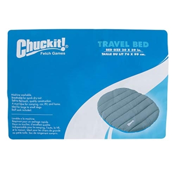 Water Resistant Chuckit Travel Dog Bed for Pets
