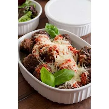 CorningWare French White Round and Oval Bakeware Set (12-Piece)