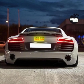 Student Driver Magnets - Safety Reminder Stickers