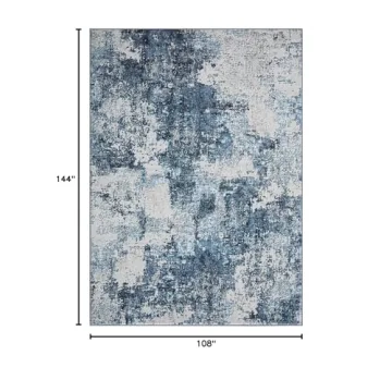 Soft 9x12 Area Rug for Living Room with Anti-Slip