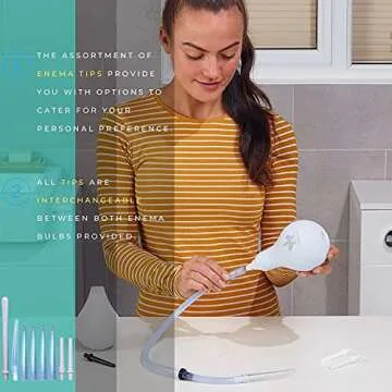 Medisential Enema Bulb Kit for Comfort and Hygiene