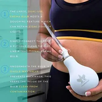 Medisential Enema Bulb Kit for Comfort and Hygiene