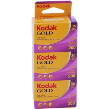 KODAK GOLD 200 Film 3 Pack - Versatile & Vibrant Photos