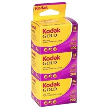 KODAK GOLD 200 Film 3 Pack - Perfect for Memories