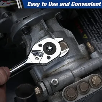 WORKPRO Crowfoot Wrench Set - 10-Piece Metric Set