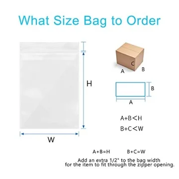 3" x 4" Small Plastic Bags, 100PCS Resealable Zipper Poly Bags, 2 Mil Thick Reclosable Storage Bags - Great for Small Items, Jewelry Supplies, Beads, Screws and Party Favors