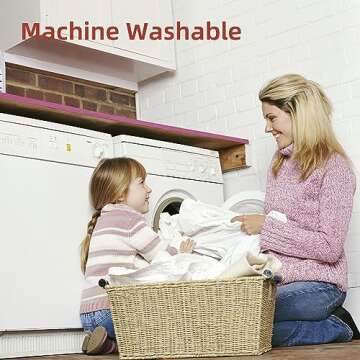 L LOVSOUL Down Alternative Queen Comforter Duvet Insert,All Season Duvet Insert with Corner Tabs,White Comforter Queen Size 90x90Inches